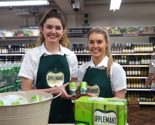 Promotional Staff during Sampling activation