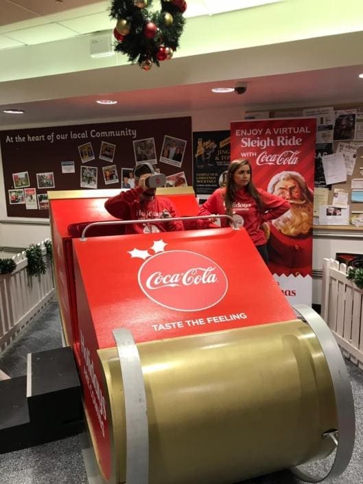 Coca-Cola Experiential Marketing Campaign.